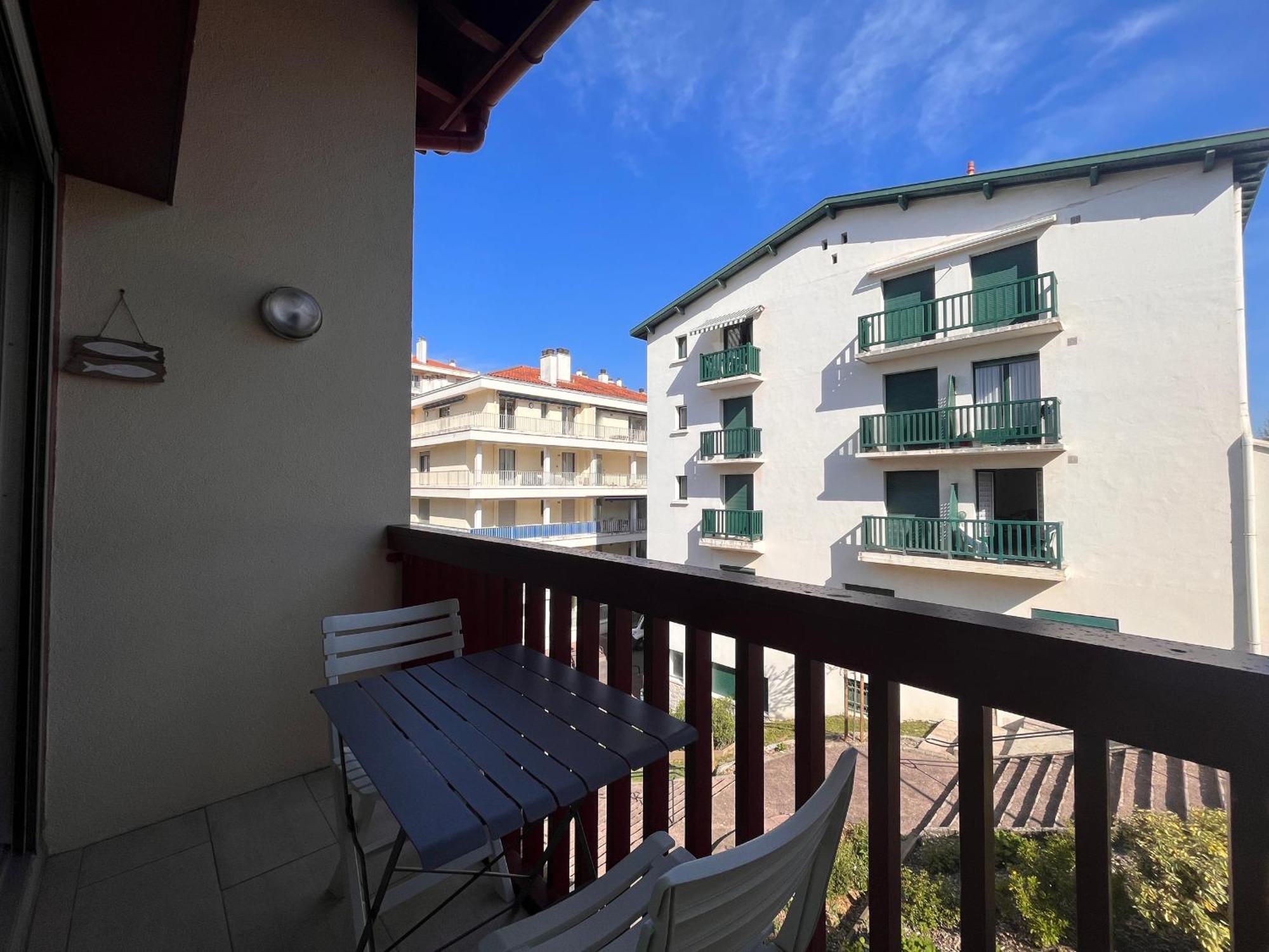 Studio Mezzanine A 100M De La Plage Avec Balcon, Apercu Mer Et Parking - Saint-Jean-De-Luz - Fr-1-239-576公寓 外观 照片